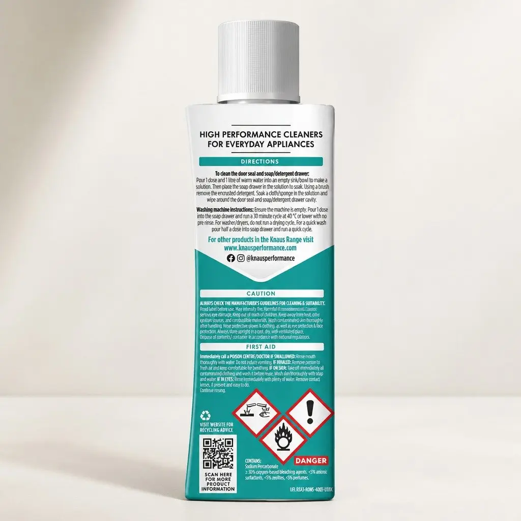 Washing Machine Cleaner Powder 300g Deep Clean Descaler Drum Odour Remover