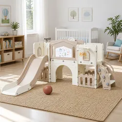 Compact Kids Slide Set for Endless Play