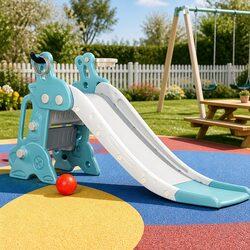 Compact Kids Slide Set: Fun and Safety Combined