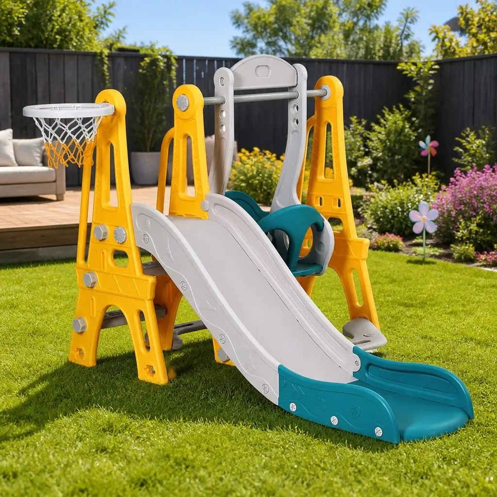 Kids Slide Swing Set 140cm