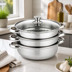 Your Go-To 3 Layer Steamer Pot for Healthy Meals