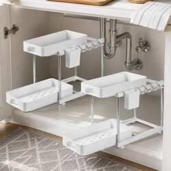 Compact Under Sink Cabinet Organizer for Your Needs