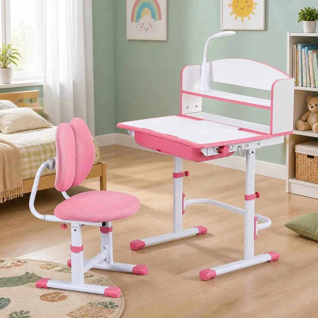 Kids Study Desk Chair Set