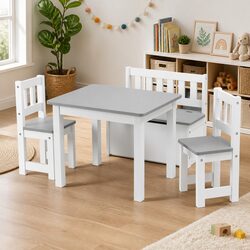 Compact and Sturdy Kids Activity Table Set
