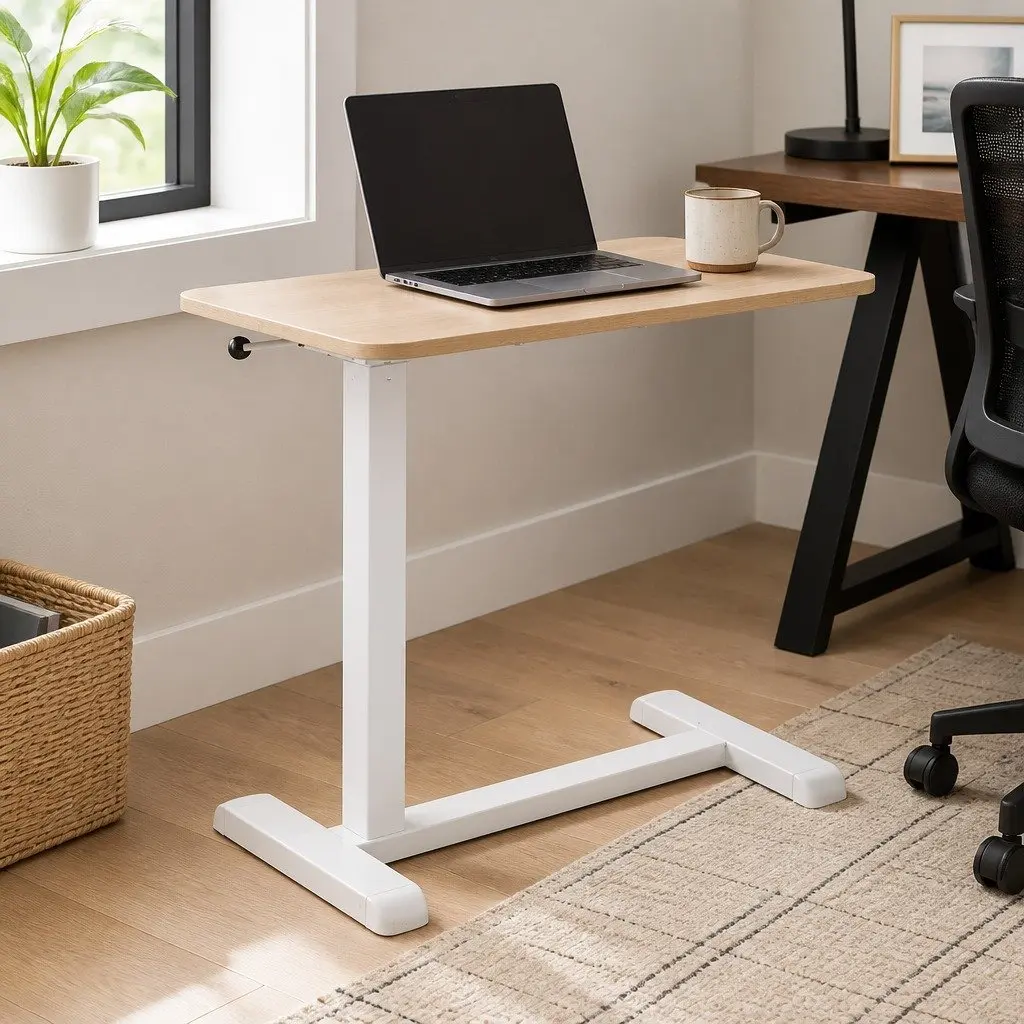 Height Adjustable Mobile Laptop Desk 70cm