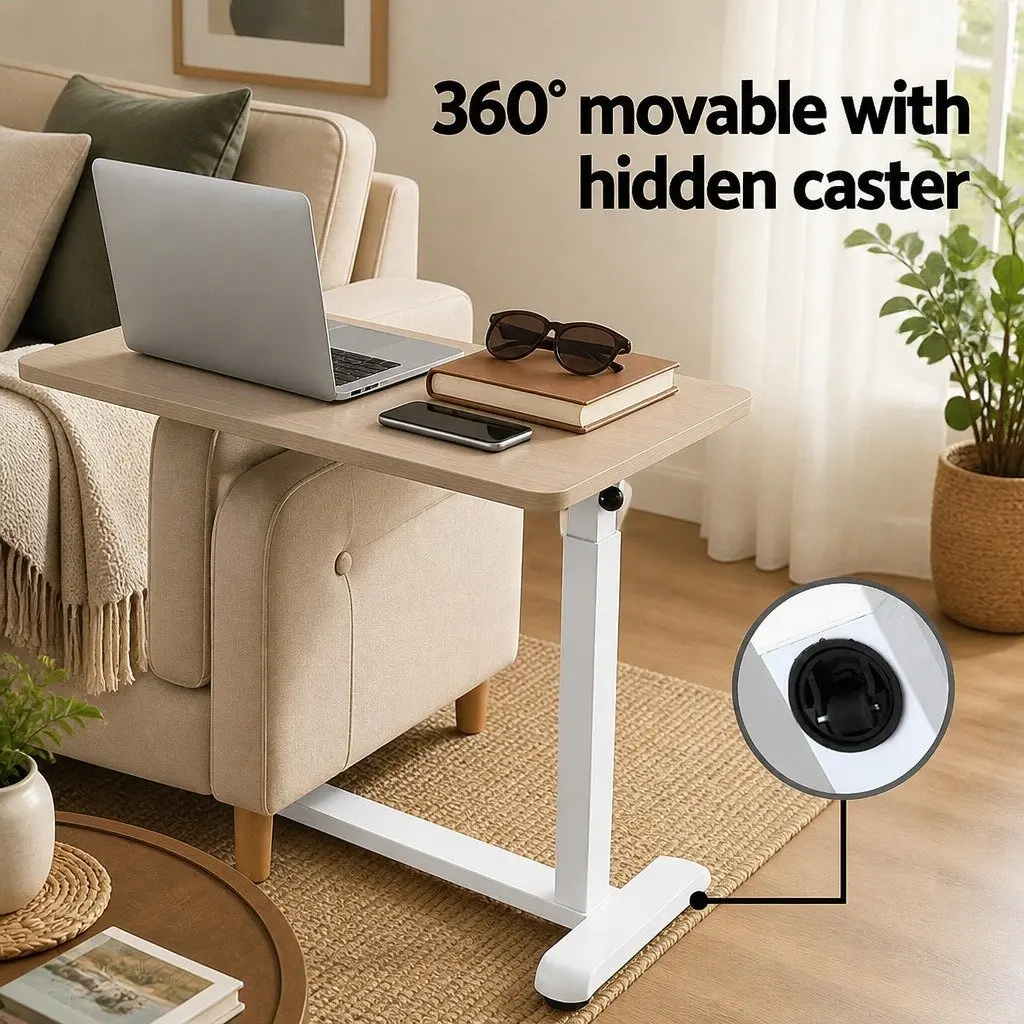 Height Adjustable Mobile Laptop Desk 70cm