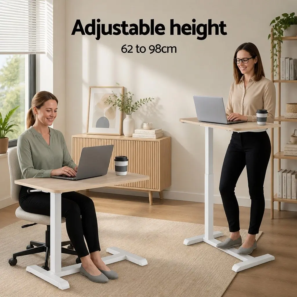Height Adjustable Mobile Laptop Desk 70cm
