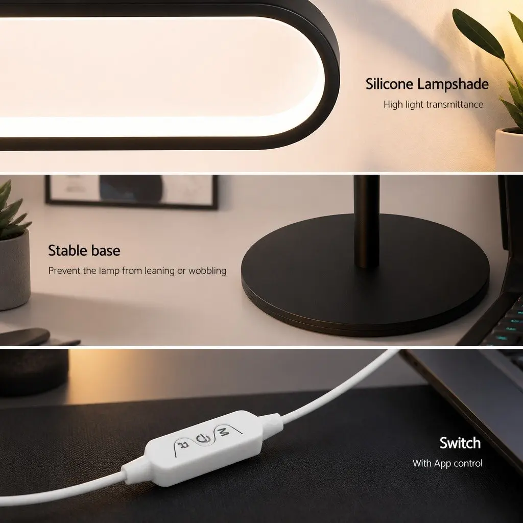 RGB LED Floor Lamp Black 1.18M Remote Control Corner Light