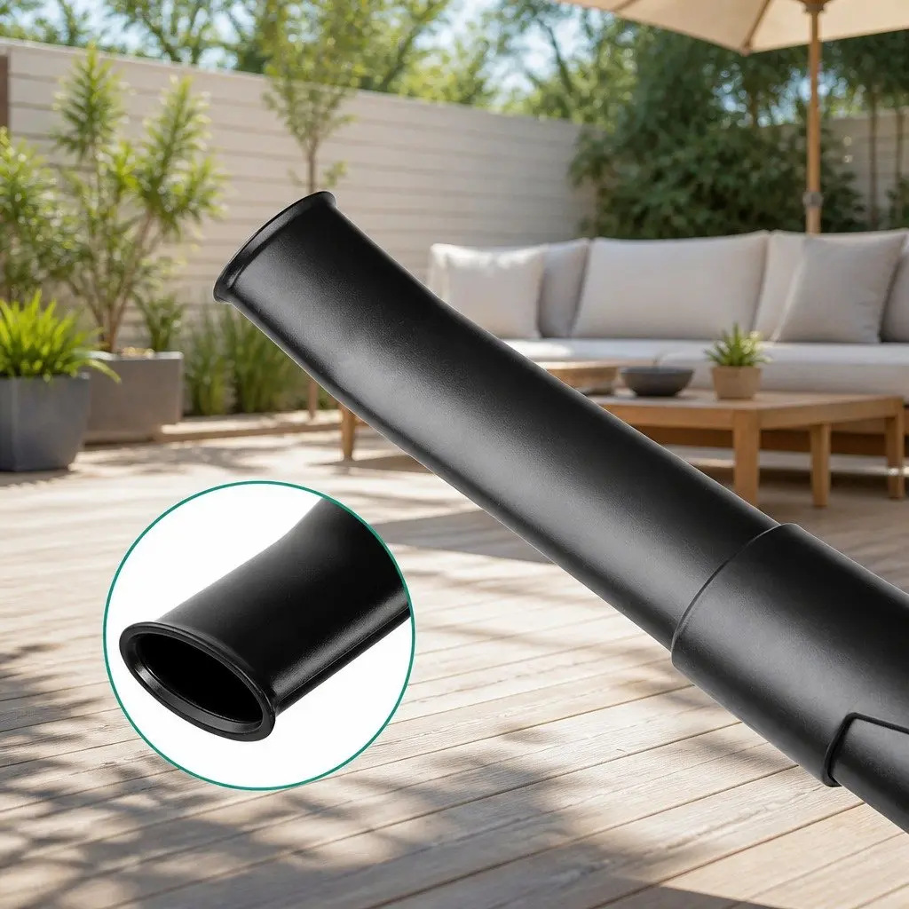 Cordless Leaf Blower Black 20V Lightweight Dual-Speed Nozzle
