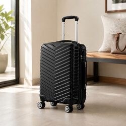 20 inch Carry On Suitcase Luggage Anti-Theft Lock Dual Wheels Travel Bag