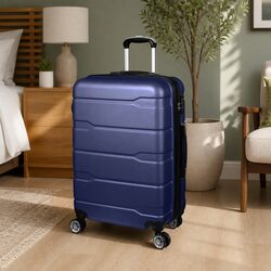 28" Expandable Hard Shell Suitcase Lightweight Spinner Wheels Combination Lock