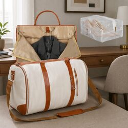 Compact Travel Garment Bag with Stylish Design