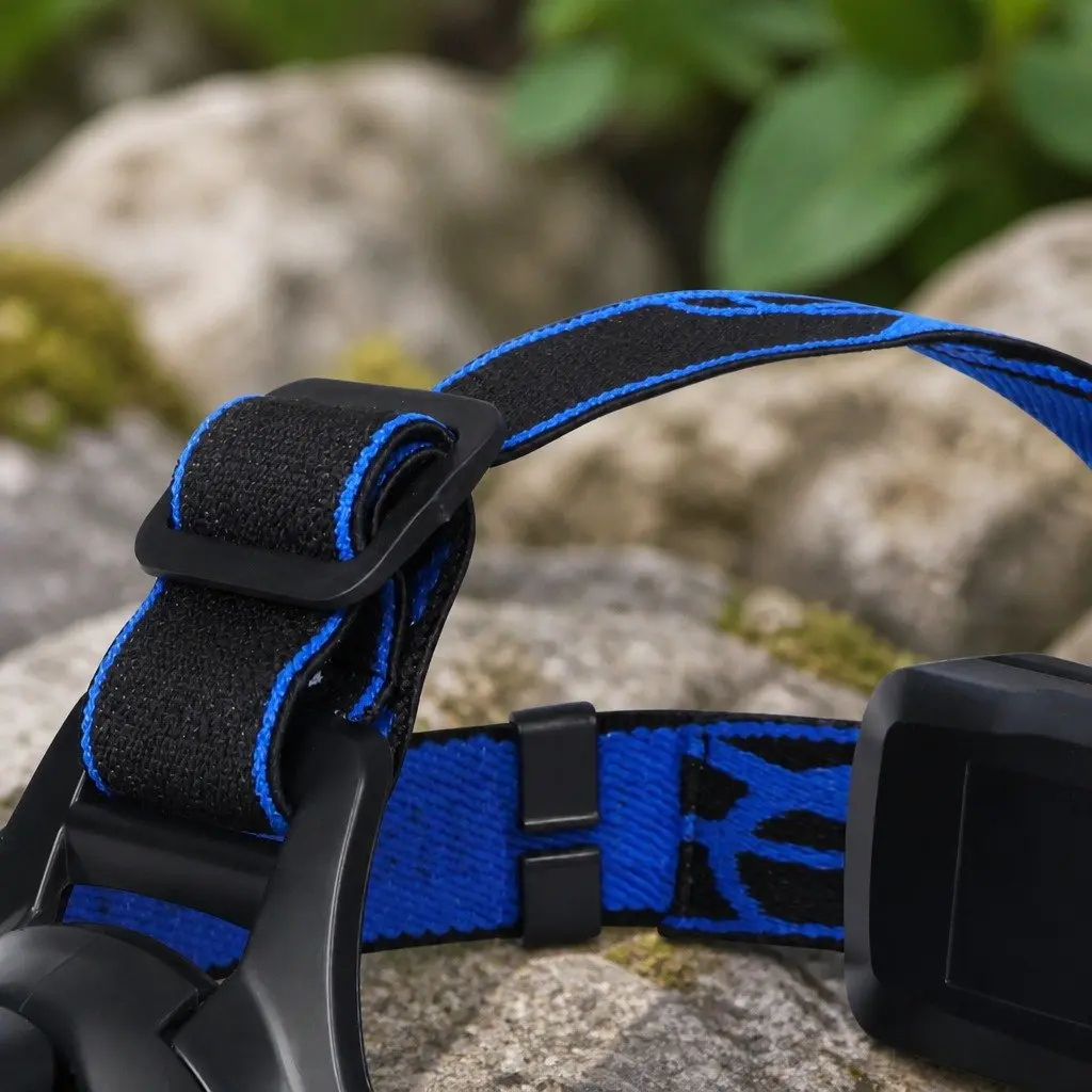 LED Headlamp Flashlight 140 Lumen Outdoor Headlight Torch Rechargeable Head Lamp