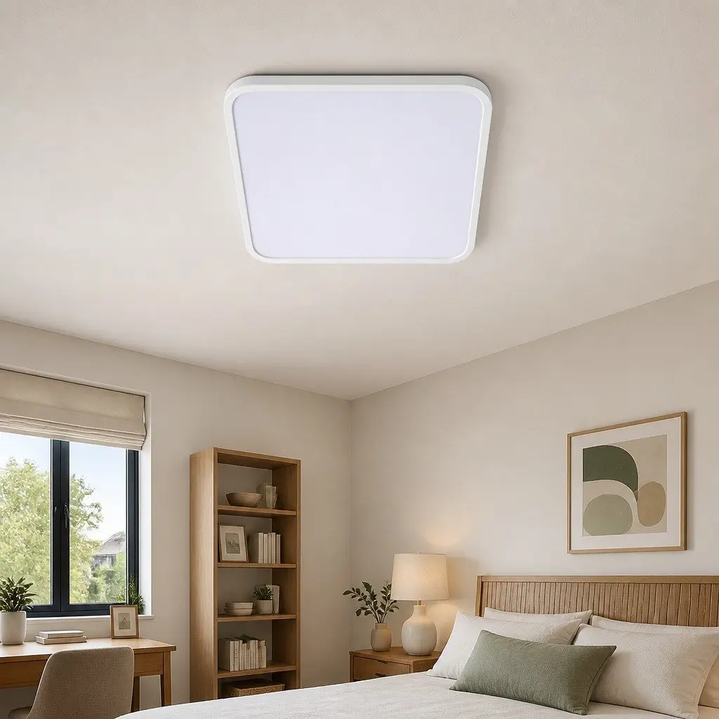 LED Ceiling Down Light 36W Ultra-Thin 5CM Panel Flush Mount Bedroom Kitchen