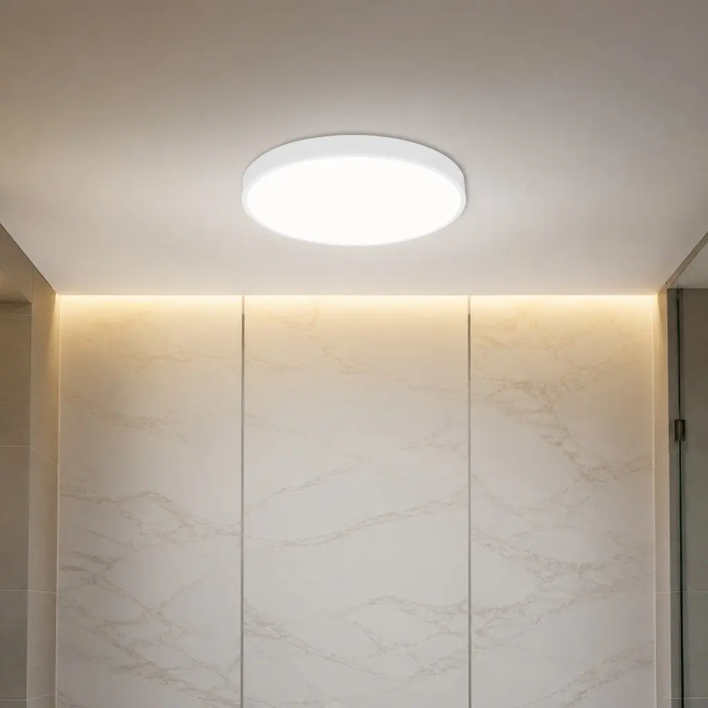 LED Ceiling Down Light 18W Ultra-Thin 5CM White Bedroom Kitchen Living Room