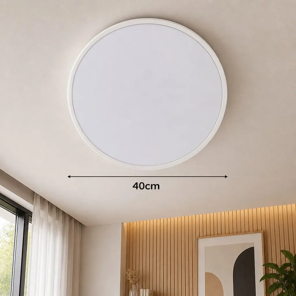 LED Ceiling Light Cold White 30W Ultra-Thin 5CM Energy-Saving Panel