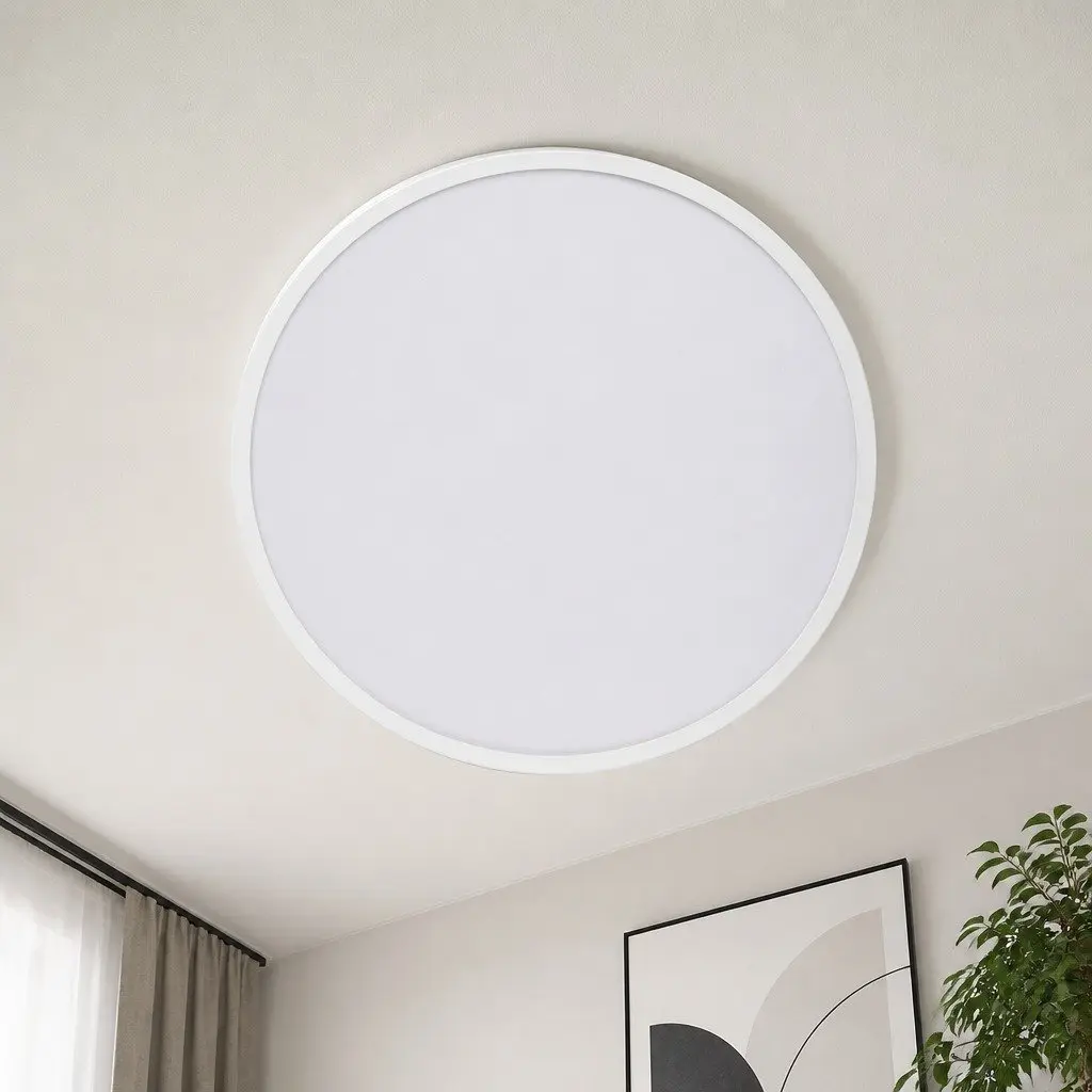 LED Ceiling Light 36W 3-Colour Ultra-Thin 5CM Round Flush Mount Warm Neutral
