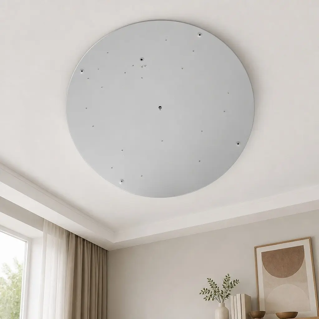 LED Ceiling Light 60W 3-Colour Temperature White Round Flush Mount Fixture