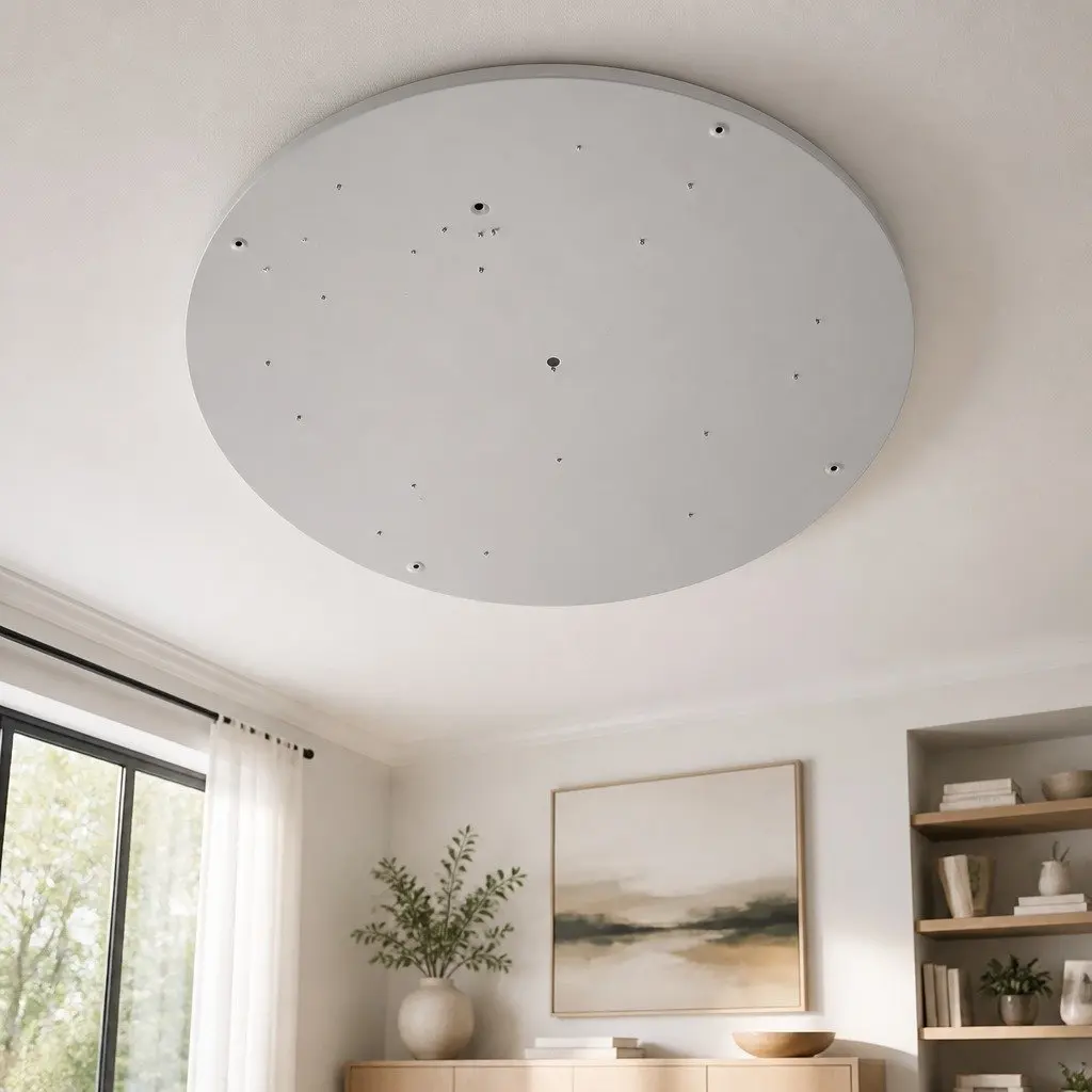 LED Ceiling Light White 50cm 72W Switchable 3 Colour Temperature Modern