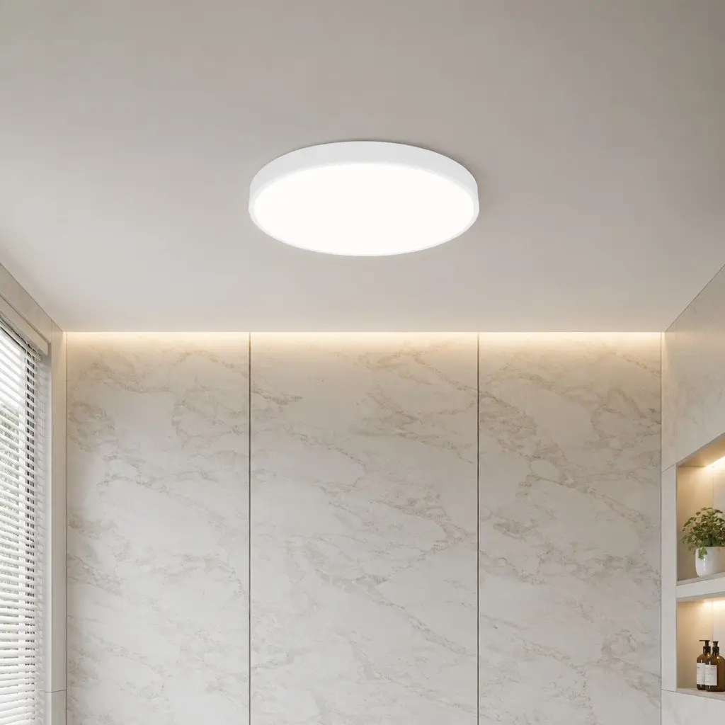 LED Ceiling Light White 50cm 72W Switchable 3 Colour Temperature Modern