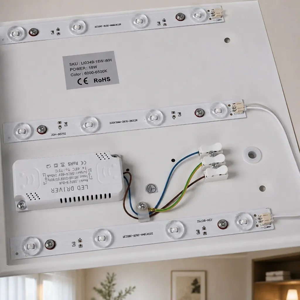 LED Ceiling Light White 30cm 36W 3-Colour Dimmable Ultra-Thin Flush Mount