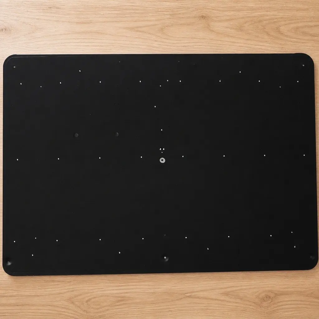 LED Ceiling Light 90W 3-Colour Ultra-Thin 5CM Black Modern Kitchen Bedroom