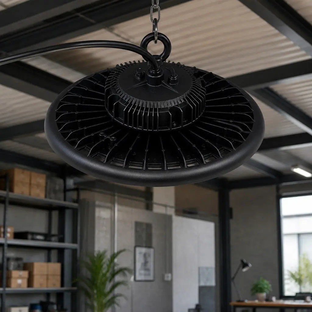 100W UFO High Bay LED Light Commercial Warehouse Workshop Gym Bright Lighting