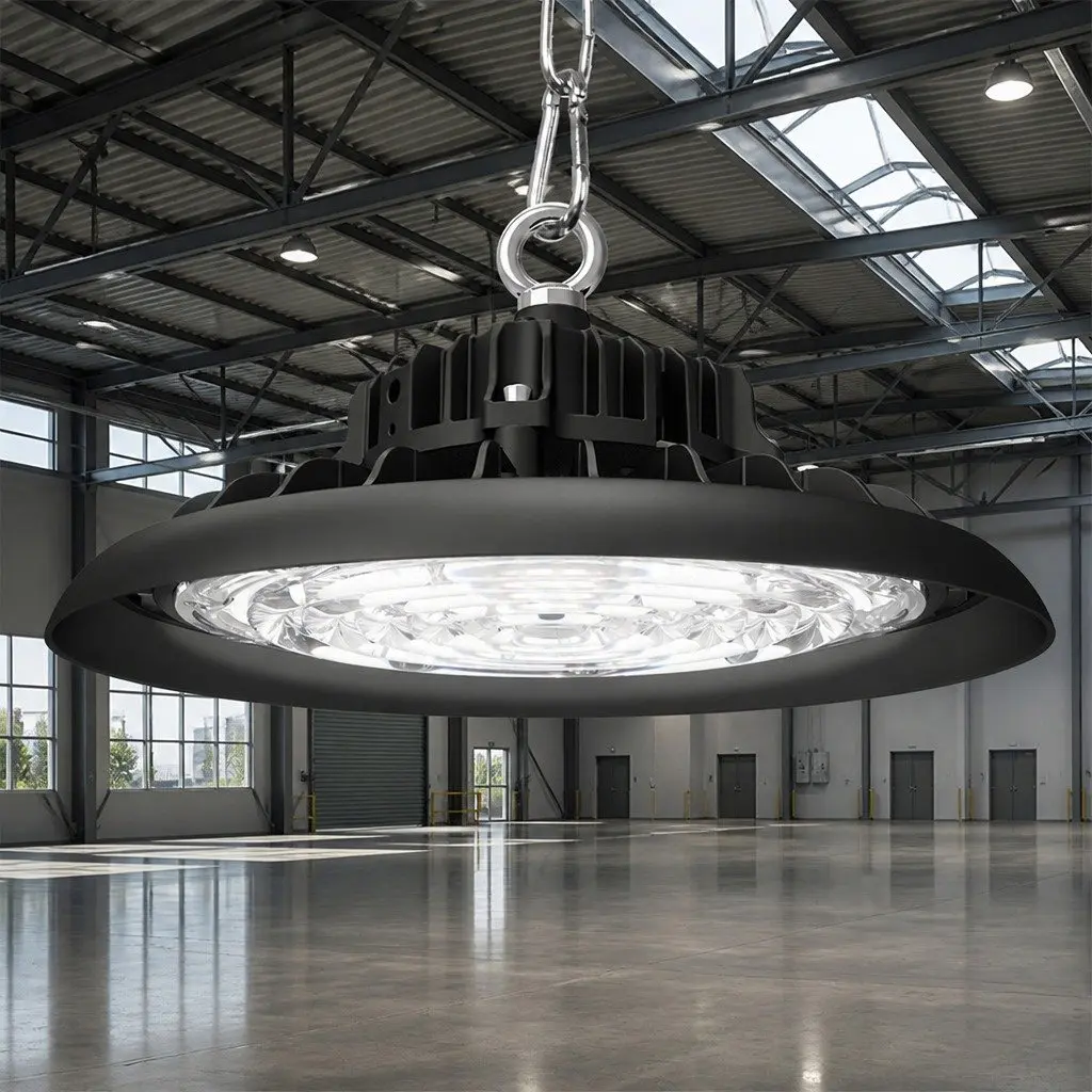 100W UFO High Bay LED Light Commercial Warehouse Workshop Gym Bright Lighting