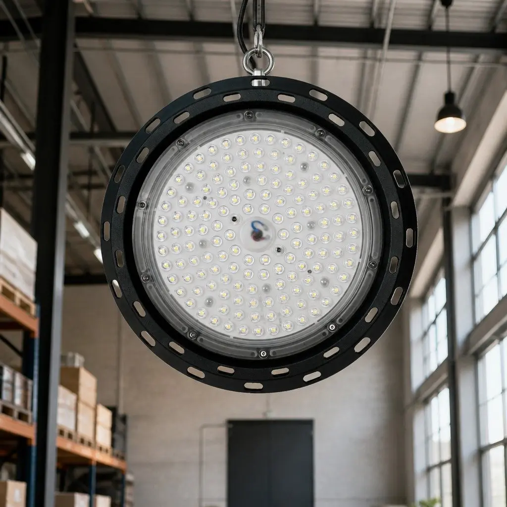 UFO High Bay LED Light 100W Warehouse Workshop Gym Commercial Industrial Bright