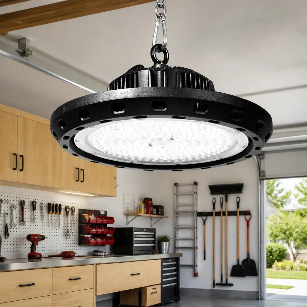 UFO High Bay LED Light 100W Warehouse Workshop Gym Commercial Industrial Bright