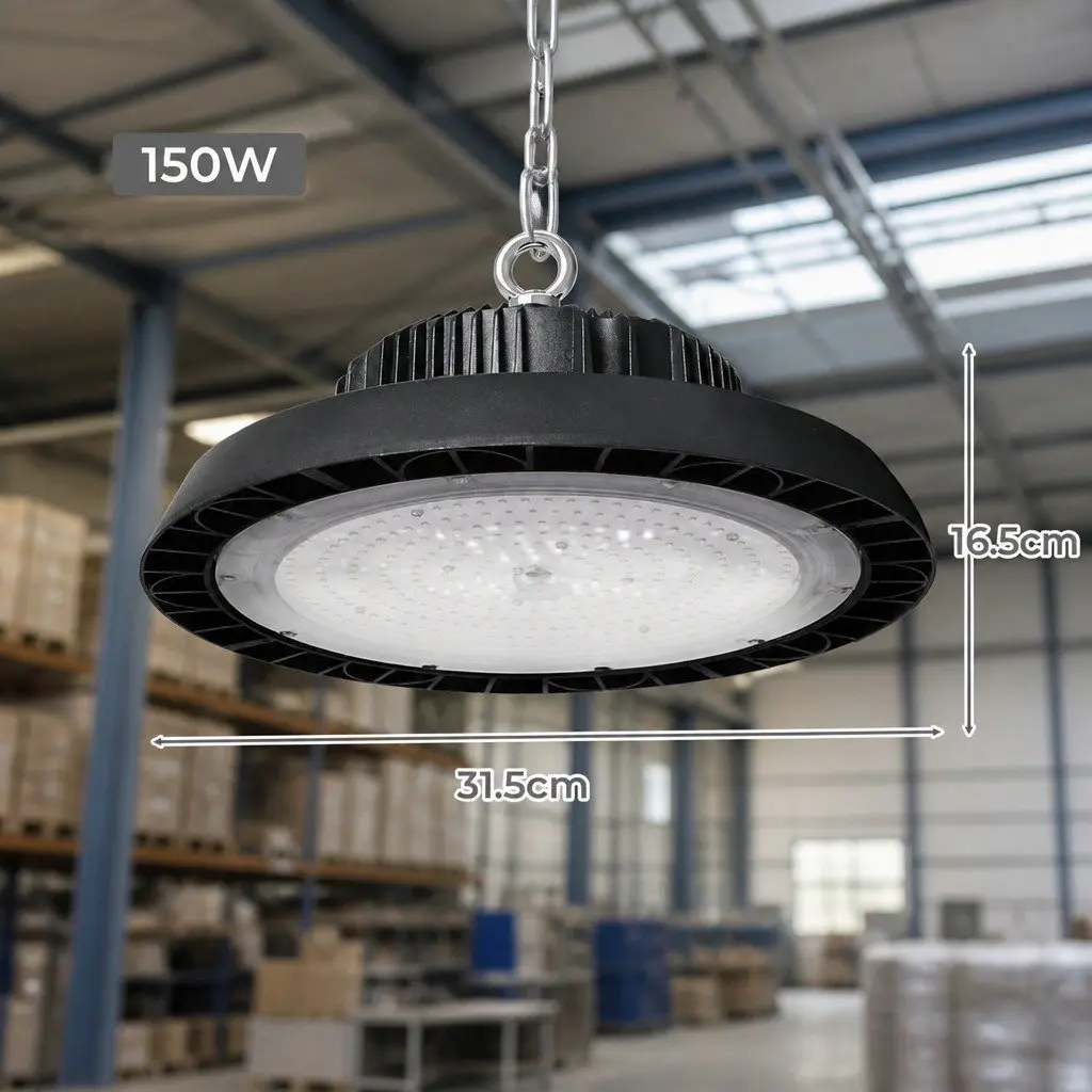 UFO LED High Bay Light 150W Warehouse Workshop Industrial Bright Lighting