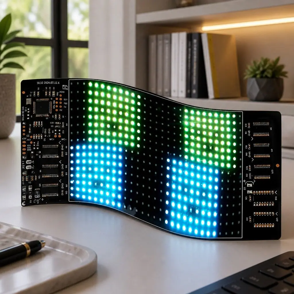 Programmable LED Matrix Panel Car Sign 5V USB Powered APP Control Customizable