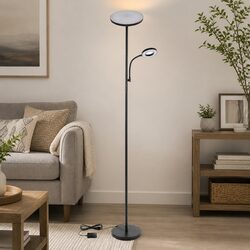 Compact and Adjustable Floor Lamp for Reading