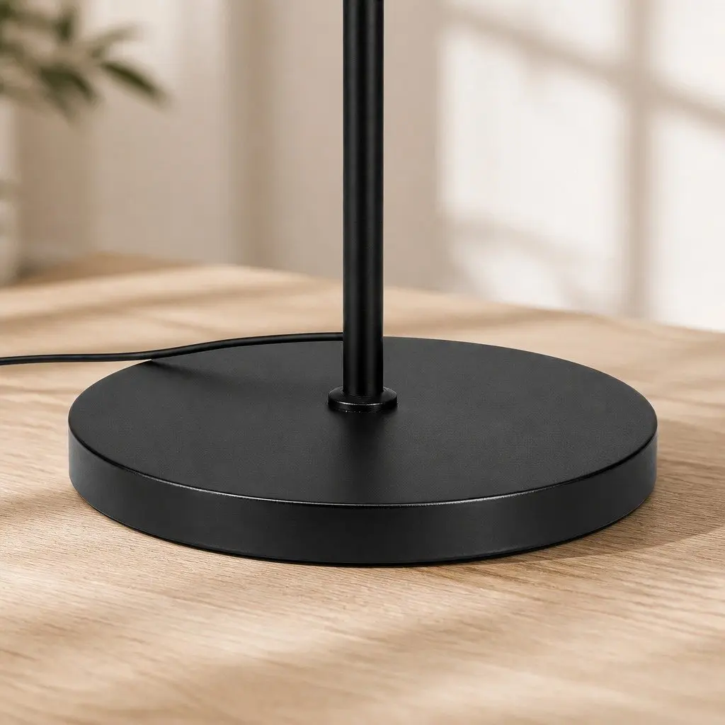 Modern Floor Lamp 2-in-1 Adjustable Reading Light Remote Control Timer Dimmable