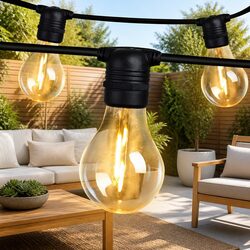 59m Festoon String Lights: Bright, Efficient, and Stylish
