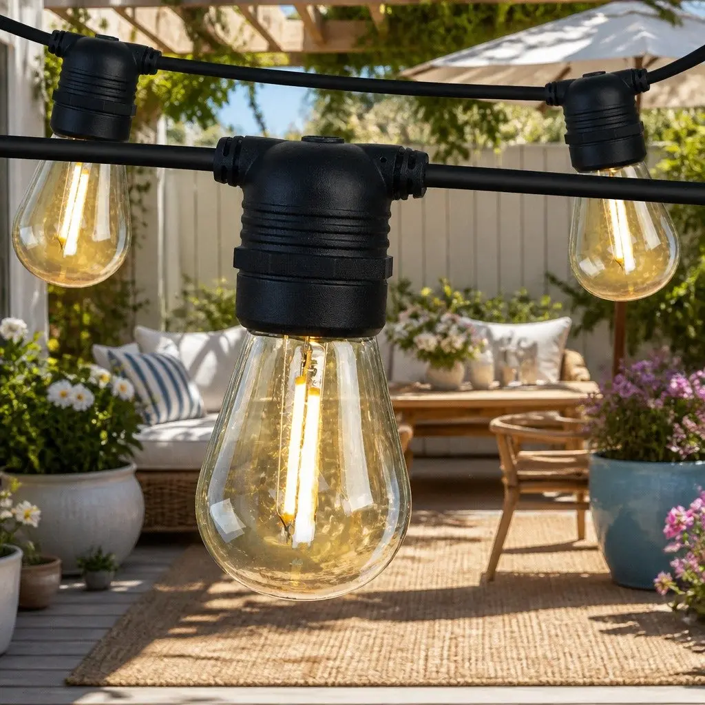 50m Festoon String Lights