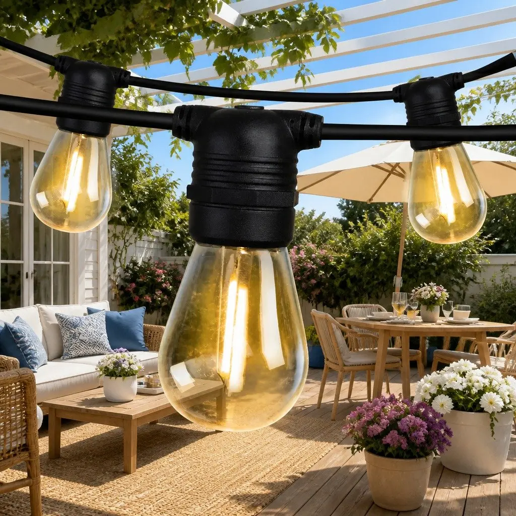 50m Festoon String Lights