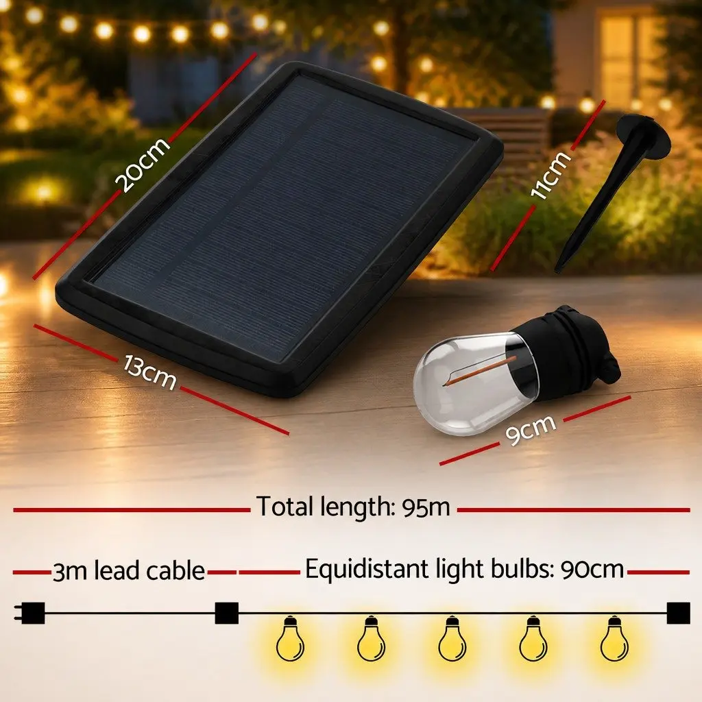 95m Festoon Lights