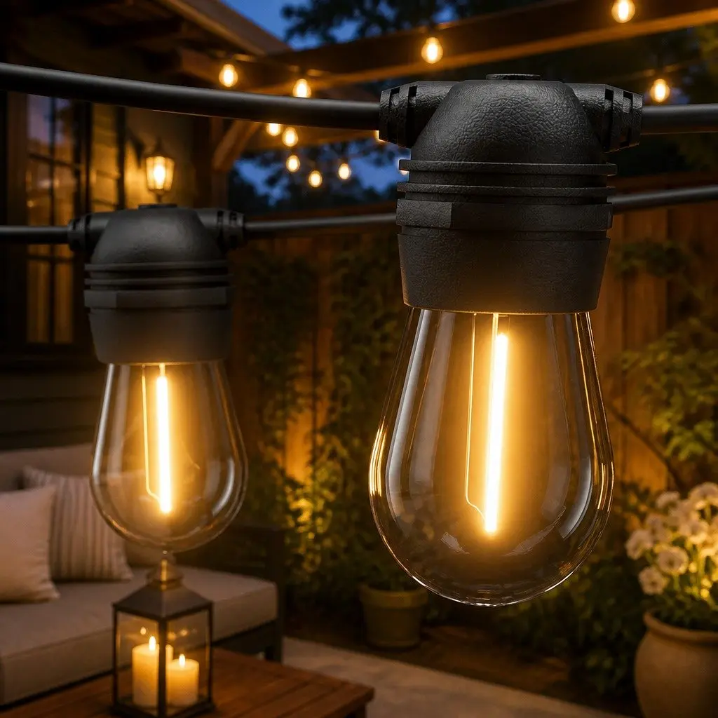 95m Festoon Lights