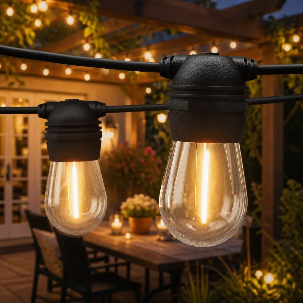 77m Solar LED String Lights with Four Modes