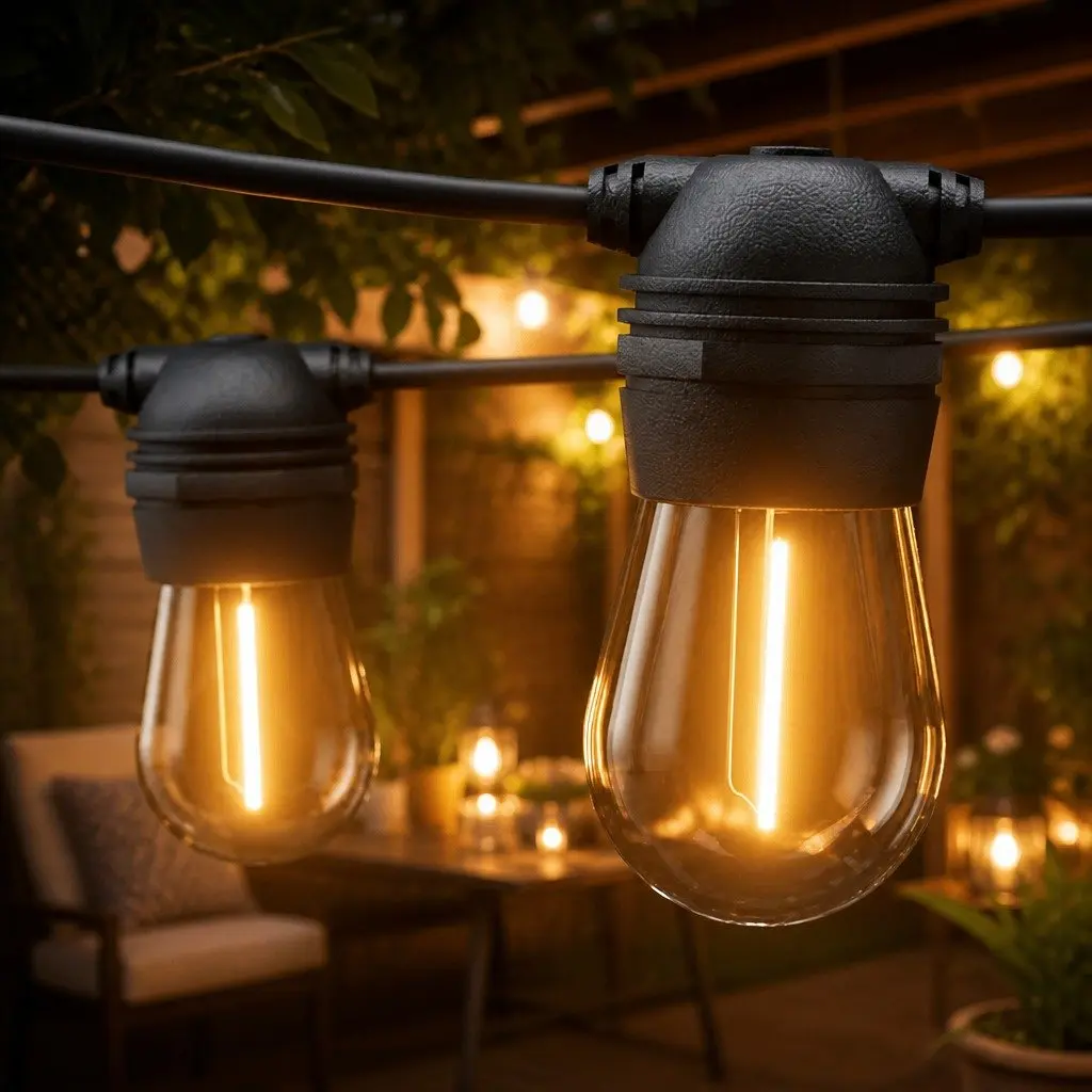77m Solar LED String Lights with Four Modes