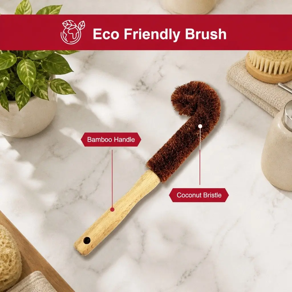 Bamboo Baby Bottle Drying Rack Compact Lightweight Organizer for Kitchen Counter