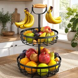 Your New Go-To 2-Tier Fruit Basket for Fresh Produce