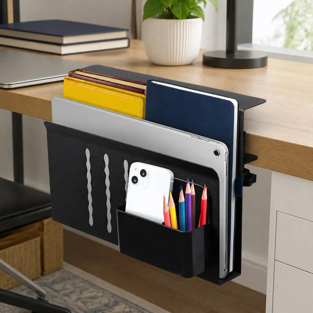 Under Desk Laptop Holder for Simplified Organization