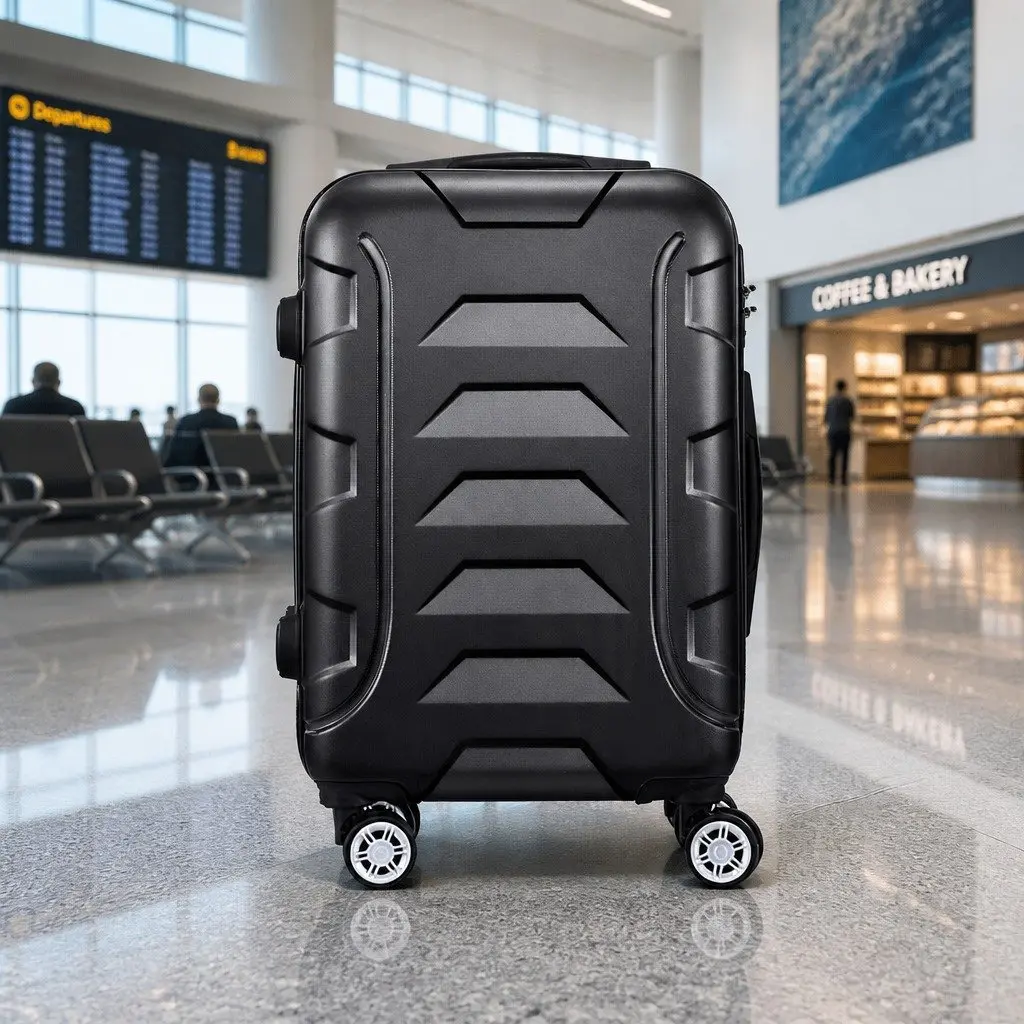 20 Inch Black Suitcase
