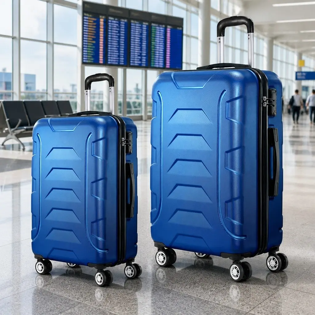Luggage Set 20" 28" Hard Shell Suitcase TSA Lock Spinner Carry On Travel Case