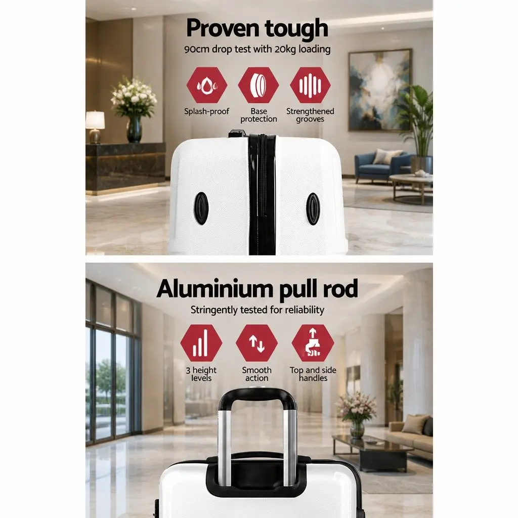 Hard Shell Luggage Set 20" 24" 28"