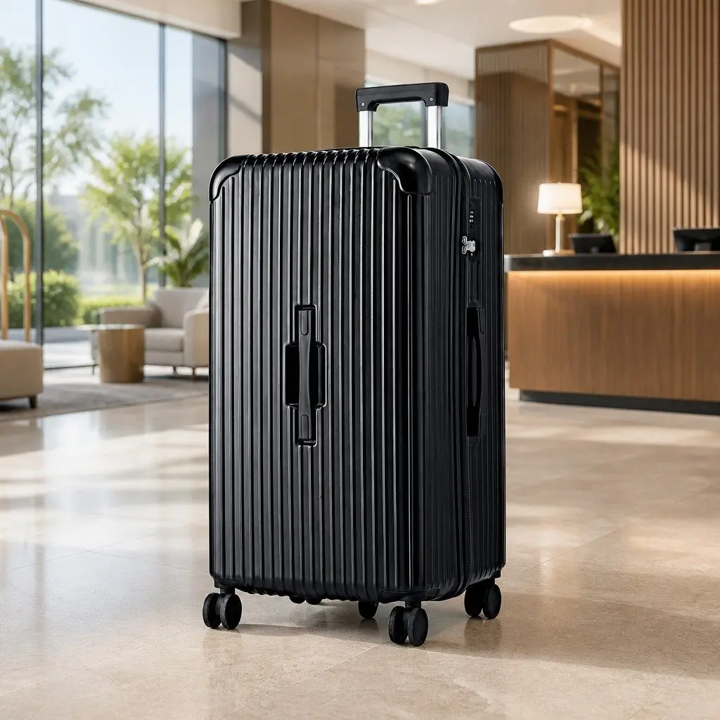 32" Luggage Suitcase with Charging Options