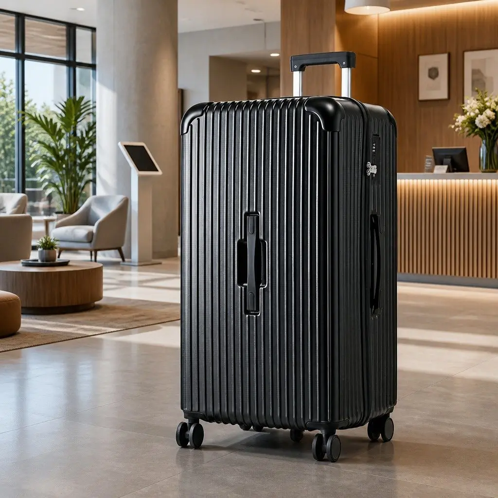 32" Luggage Suitcase with Charging Options