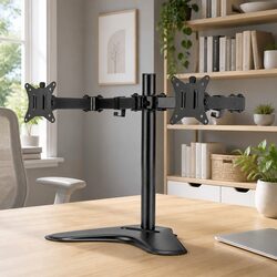 Efficient Dual Monitor Arm Stand for Better Setup